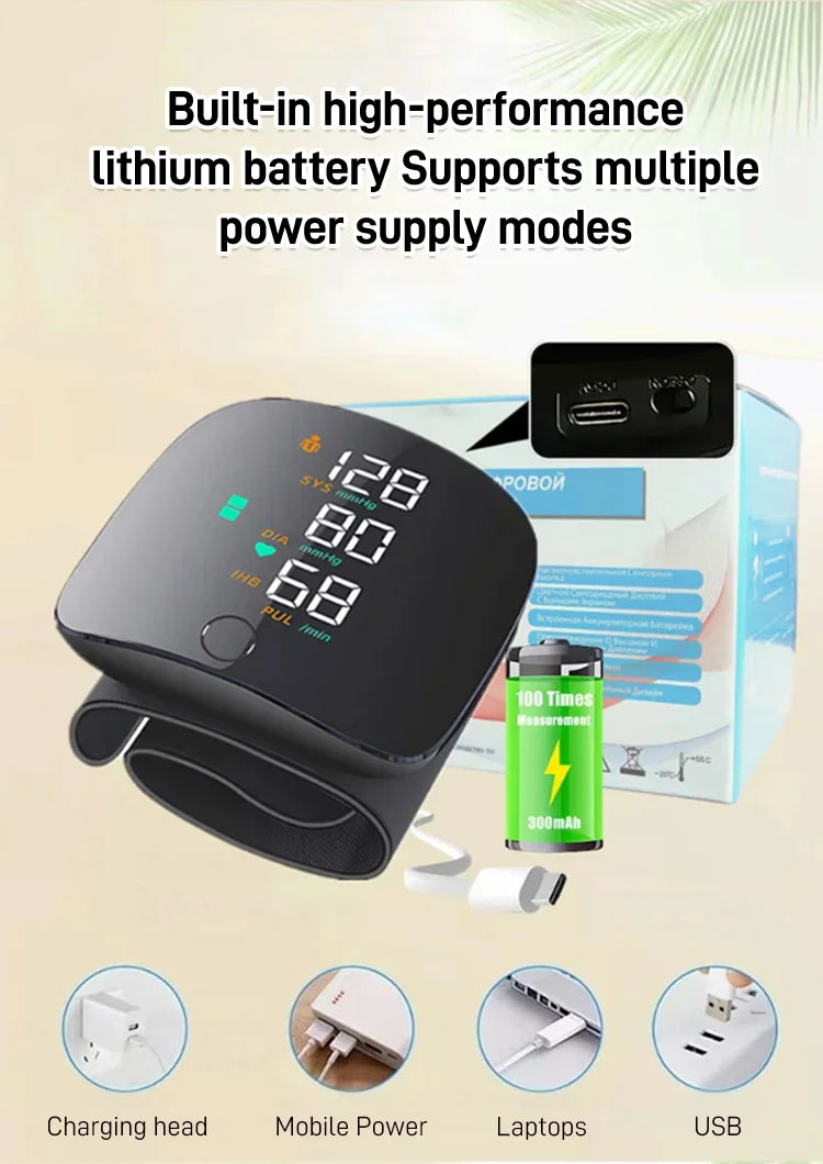 Automatic Wrist Blood Pressure Measuring Instrument