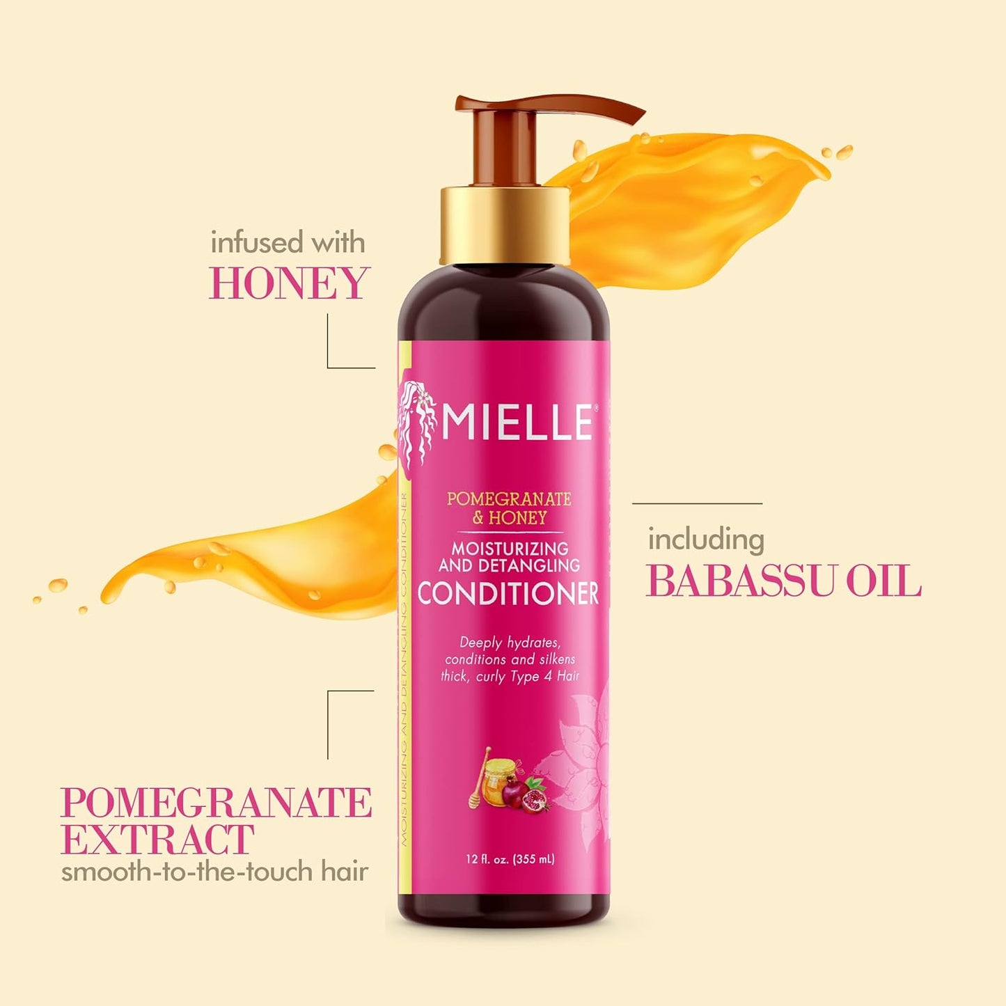 MIELLE Pomegranate & Honey Conditioner