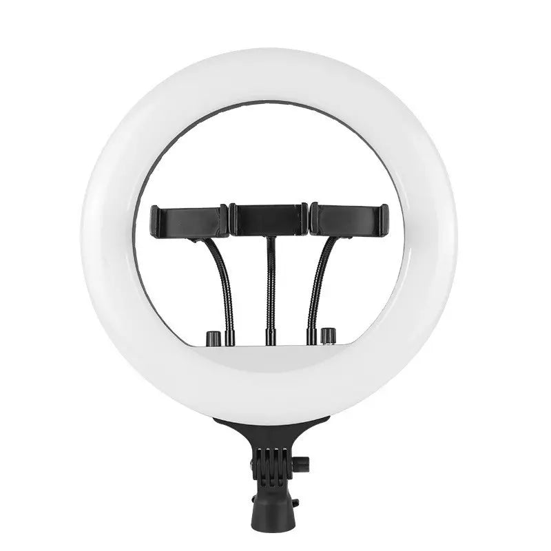 Genuine Super Bright Rl-14 LED Soft Light 3 Color Ring Light With Phone Holder Remote Control for Makeup Studio Portrait Video