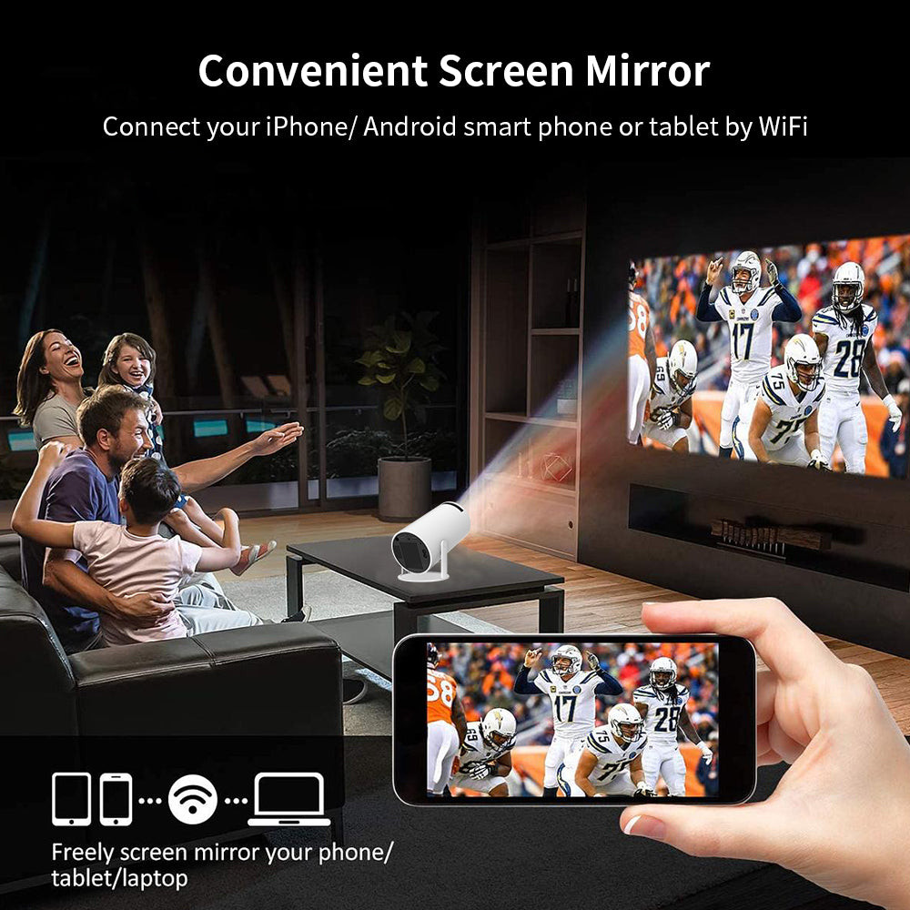 HY300 Android 11 WIFI Smart Portable Projector