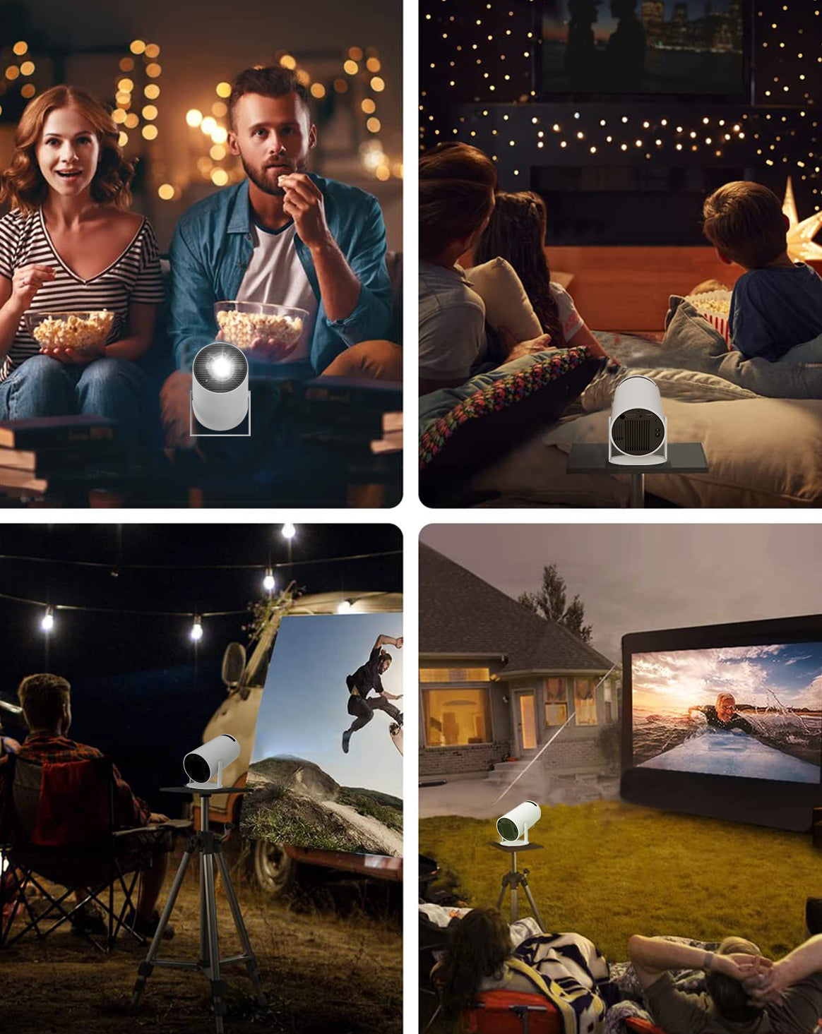 HY300 Android 11 WIFI Smart Portable Projector