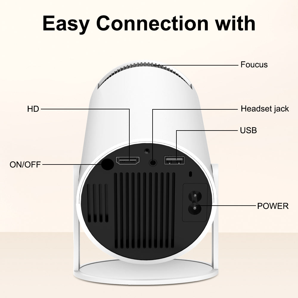 HY300 Android 11 WIFI Smart Portable Projector
