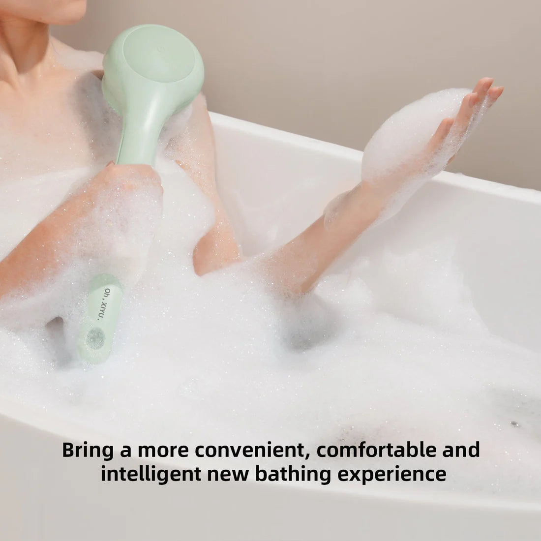 Bodylush | Electric Body Brush Pale Cypress Green