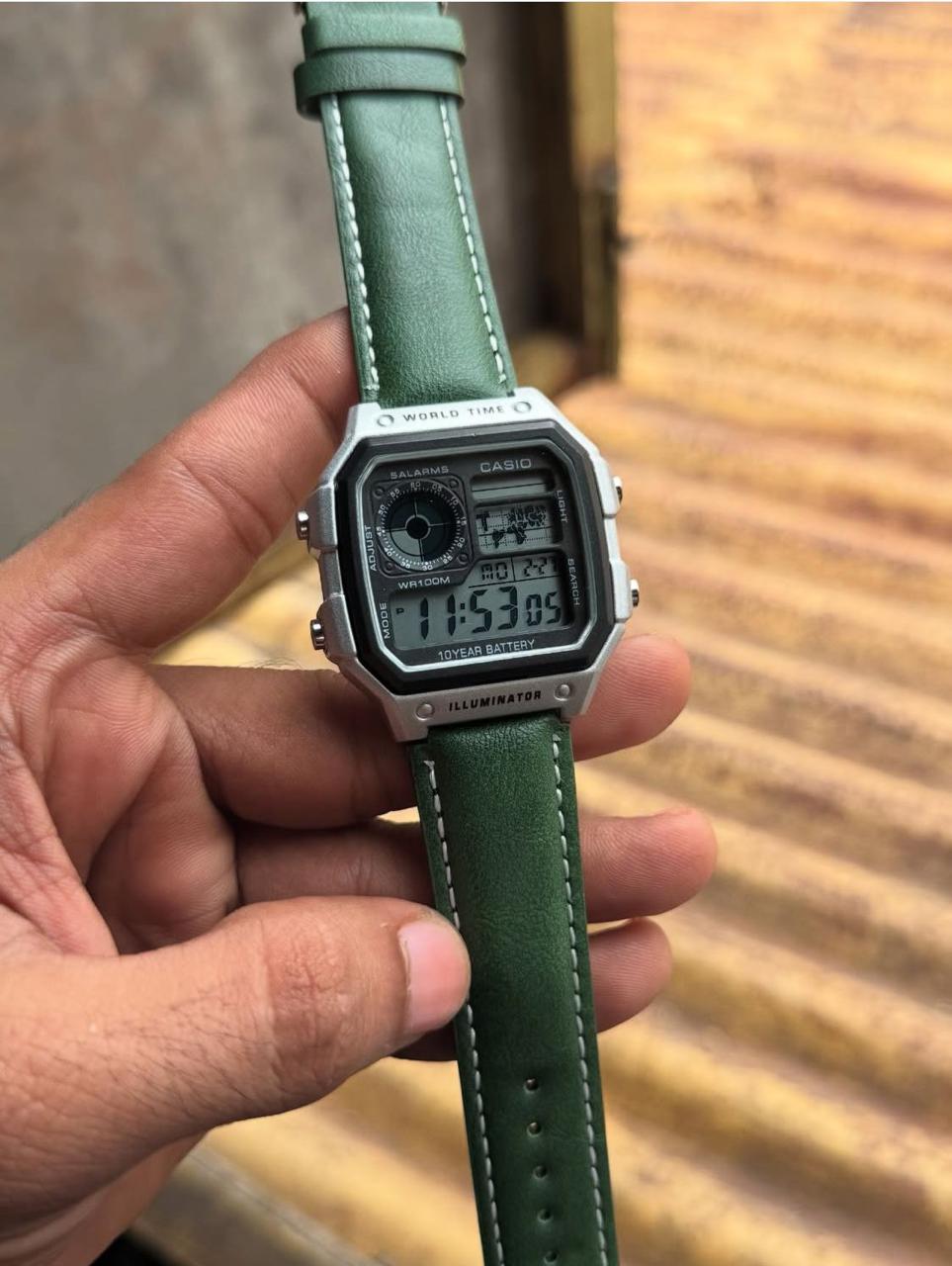 CASIO Digital Men Watch AE-1200WHL-5AVDF