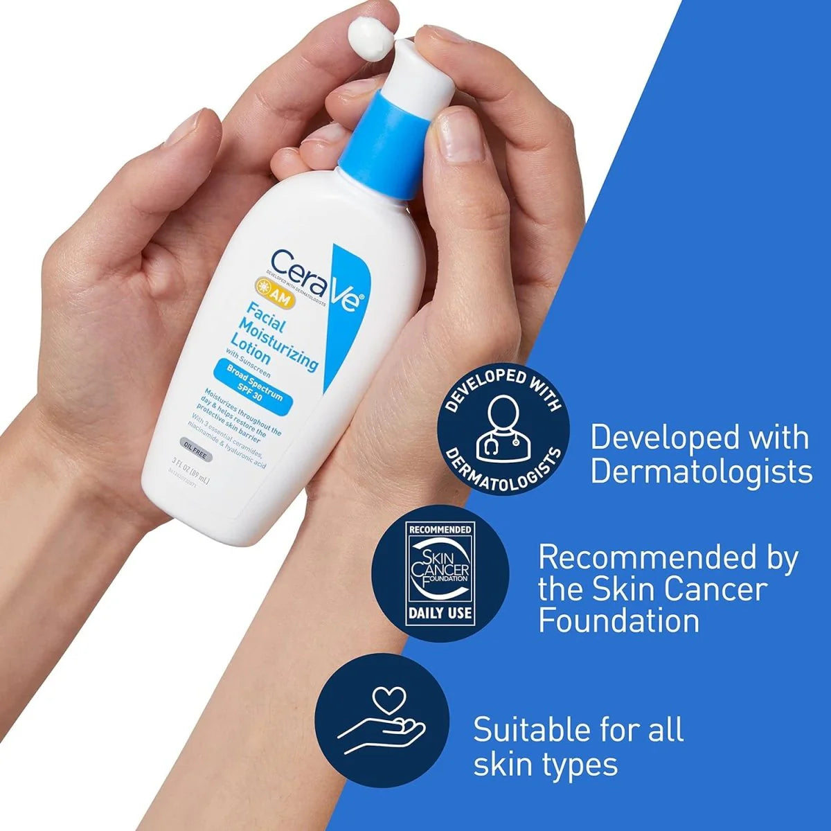 CERAVE AM Facial Moisturizing Lotion 89ml