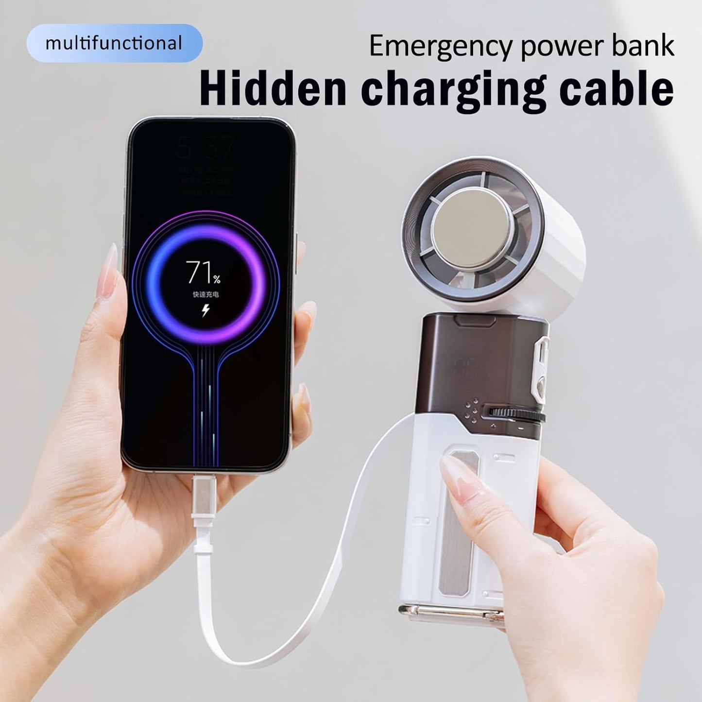 Portable Handheld Turbo Fan