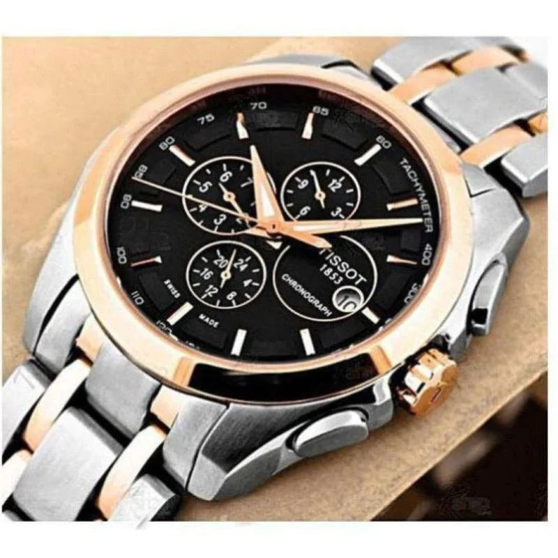TISSOT Chronograph Dual Tone Watch for Man