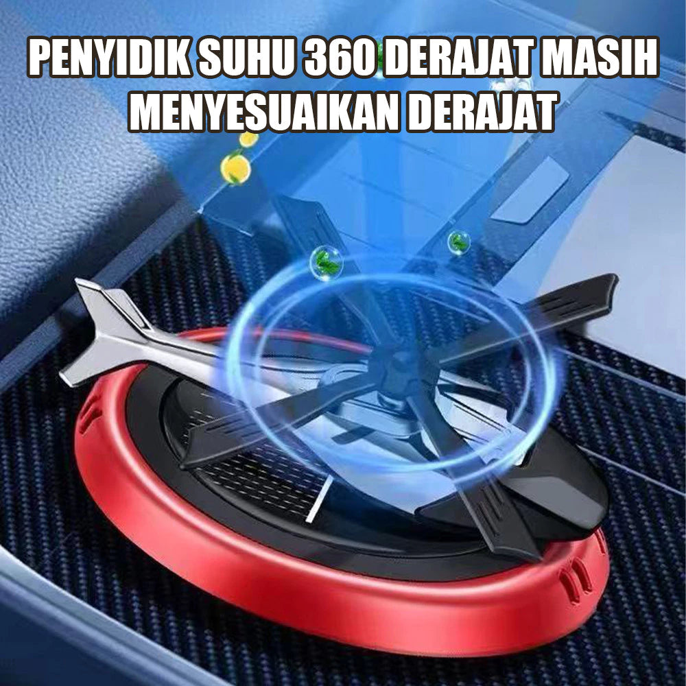 Parfum Mobil Helikopter Tenaga Surya Parfum Mobil Aromaterapi لوحة القيادة Parfum Mobil Diffuser Pengarum Ruangan