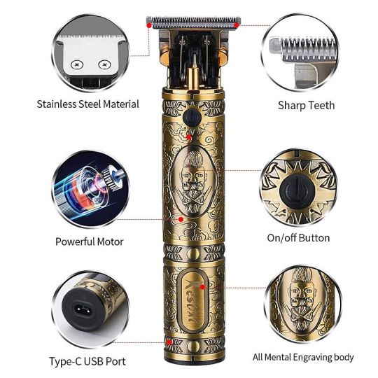 Combo Rechargeable Vintage Trimmer Buy 1 Get 1 Free