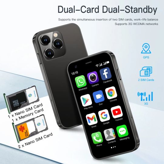 15 Pro Android Mini Smartphone