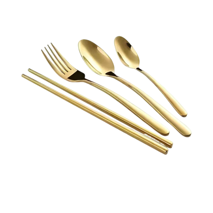 Cutlery Set Golden Egg 24PC Kitchen Utensils