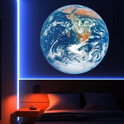 جهاز عرض النجوم S_ky Projection Pamp، جهاز عرض ضوء النجوم لغرفة النوم، جهاز عرض ضوء النجوم القابل للتعديل في السقف، مصباح جو من سلسلة كوكبة الأرض والقمر مع 15 تأثير عرض، شحن USB
