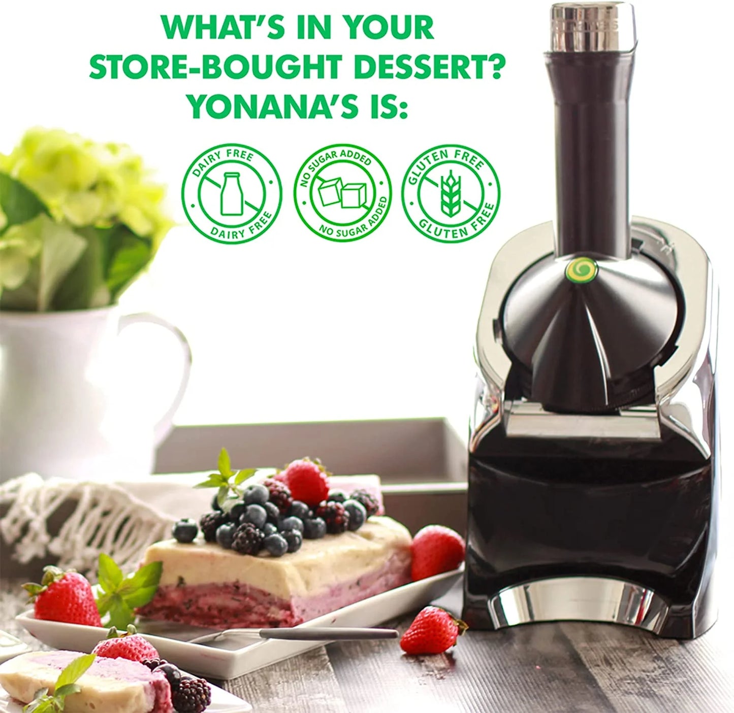 Frozen Fruit Soft Serve Dessert Maker