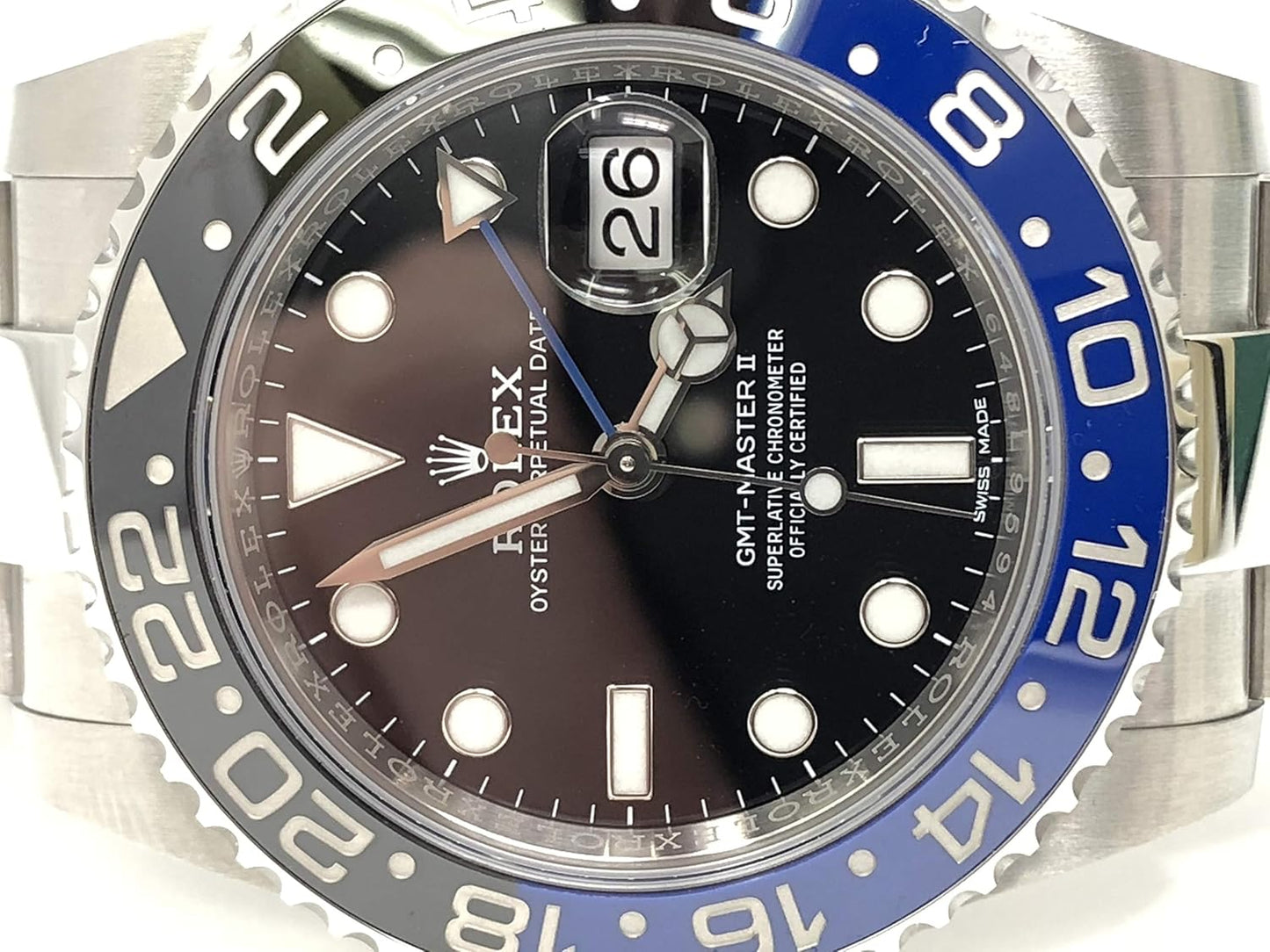 Rolex GMT Master II 116710BLNR Black Dial Stainless Steel Mens Watch