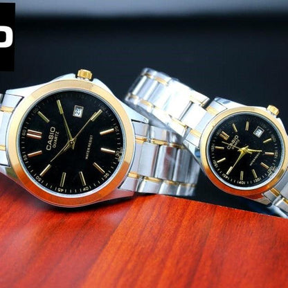 PREMIUM QUALITY CASIO COUPLE WATCH WITH OFFER PRICE | CASIO COUPLE 21