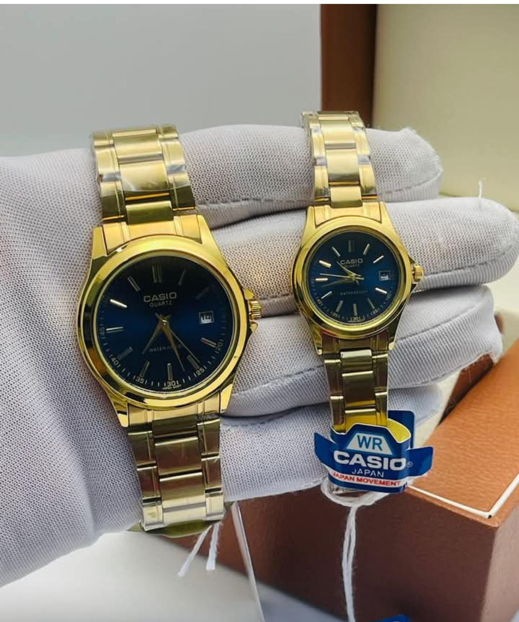 PREMIUM QUALITY CASIO COUPLE WATCH WITH OFFER PRICE | CASIO COUPLE 21