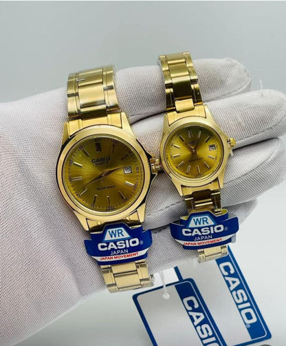 PREMIUM QUALITY CASIO COUPLE WATCH WITH OFFER PRICE | CASIO COUPLE 21
