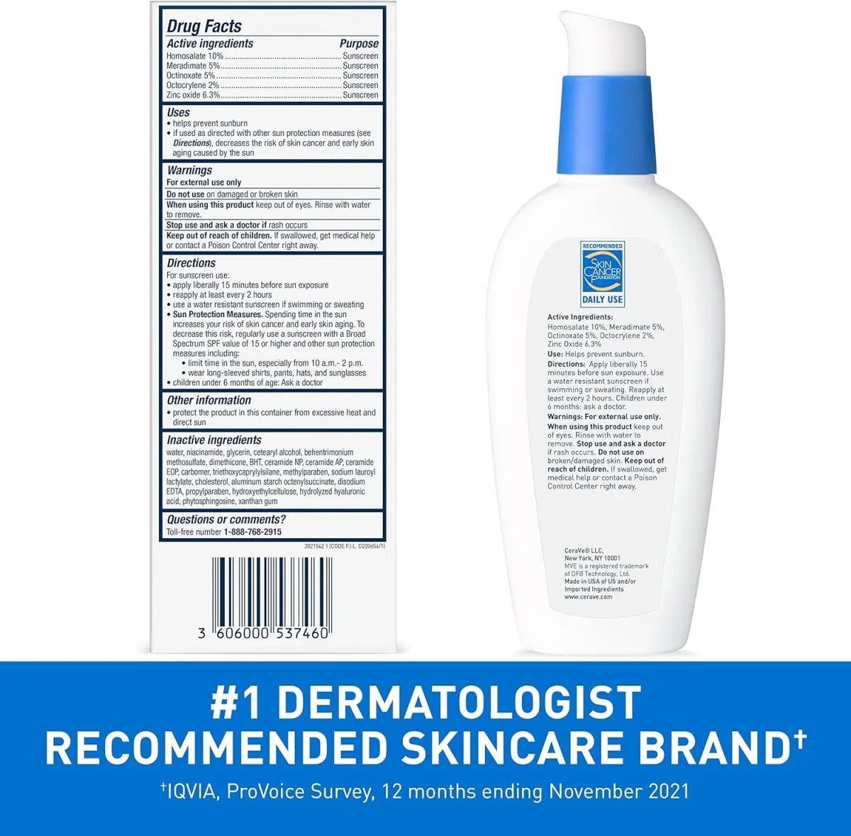 CERAVE AM Facial Moisturizing Lotion 89ml