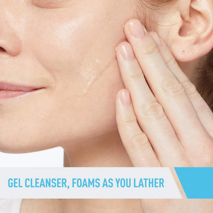 CERAVE Renewing SA Cleanser For Normal Skin With Ceramides And Salicylic Acid, 87ml