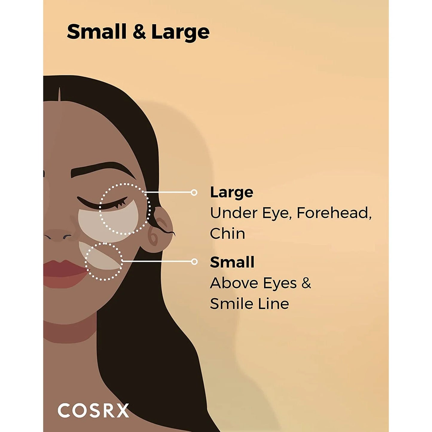رقعة عين COSRX Advanced Snail Hydrogel 60 رقعة
