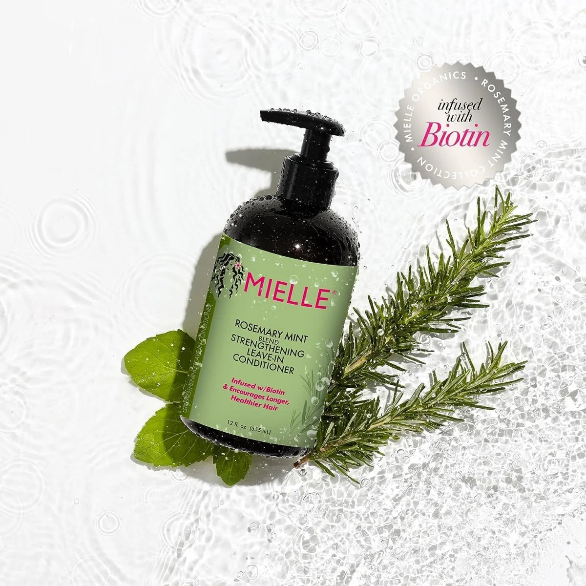 Mielle rosemary mint blend strengthening leave in conditioner 355ml