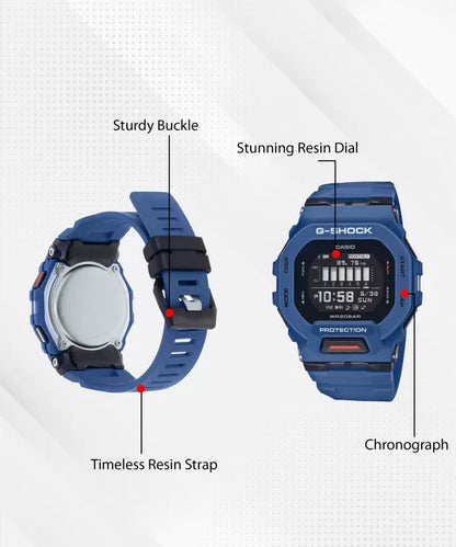 Casio G-Shock Men's GBD-200 Wristwatch, blackblue
