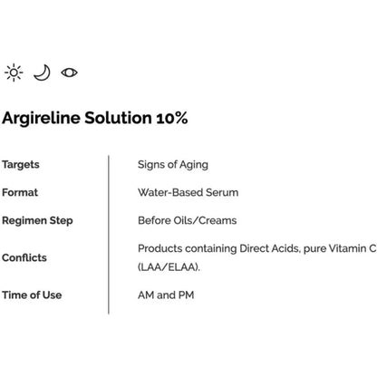 The Ordinary Argireline Solution 10% 30ml