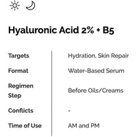 The Ordinary Hyaluronic Acid 2% + B5 30ml